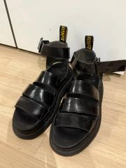 新品】Dr. Martens サンダル ブラック UK5 (24.0~24.5 - メルカリ
