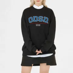 ODSD アプリリ ロゴ スウェット Tシャツ ブラック