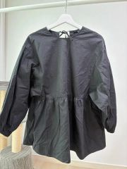 KASIBANA 日本未上陸ブランド ピンタック ブラウス ハンドメイド 黒 1 