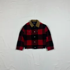 90s ポロ ラルフローレン キッズ プレイド ウール ジャケット