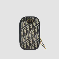 ⭐️良品⭐️ ディオール オブリーク 30 モンテーニュ フォンホルダー Christian Dior Oblique 30 Montaigne Phone Holder Blue 1859141