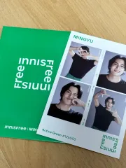 SEVENTEEN ミンギュ イニスフリー 4カット