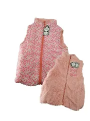 (日本) キッズ リバーシブル ベスト 90 新品