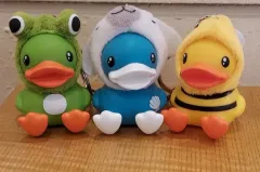 アヒルぬいぐるみキーホルダー