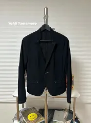 YOHJI YAMAMOTO ヨウジヤマモト ウール モールスキン テイラード ジャケットのサムネイル