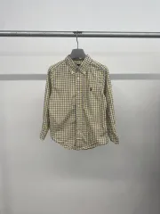 (5Y) ポロ ラルフローレン キッズ チルドレン チェック カラ シャツ ロングスリーブ