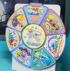 ポケモン 缶バッジコレクション アローラ グリーン＆メガピジョット