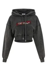 (新品) オフホワイト レディース ロゴ フード付きTシャツ 新作のサムネイル