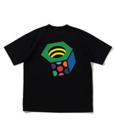 CABaN キャバン フィッシュジャカード ハーフスリーブプルオーバー S