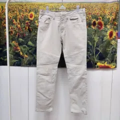 ニール バレット バイカーコットン パンツ メンズ 30 5H20のサムネイル