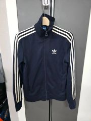 adidas スウェーデン ジャージ イエロー × ブルー サイズL《中古 