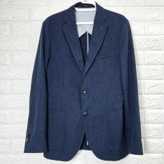 美品 リネン100% 】シップス テーラードジャケット 背抜き 春夏 48