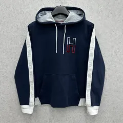 95 トミーヒルフィガー レディース ルーズフィット フードTシャツ
