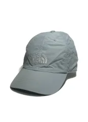 THE NORTH FACE ザノースフェイス ナイロン ブルーグレー キャンプキャップ 帽子 ベースボールキャップ
