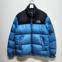 ノースフェイス THE NORTH FACE 700 ヌプシ ダウンジャケット アウター ジャケット ブルー S