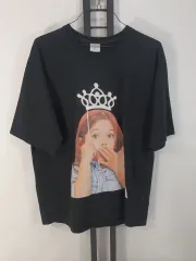 acme de la vie アクメドラビ 半袖Tシャツ プリンセス プリンティング ブラック 2のサムネイル