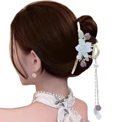【在庫セール】ヘアアクセサリー大人 バンスクリップ ヘアアクセサリーレデイース ヘアクリップ大きめ ヘアピンおしゃれ ヘアクリップパール 多い髪 しっかり髪留めクリップ お祭り髪飾り ヘアアクセサリーお風呂おしゃれ お祝いギフト 母の日贈り物