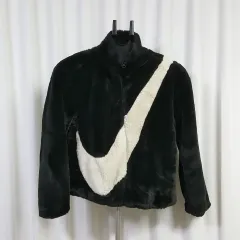 20年 NIKE レディース ファー ジップアップ ジャケット スモール