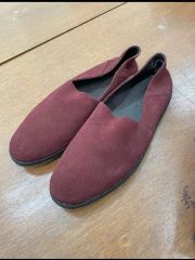 CELINE PARIS ハラコ スリッポン ボルドー - メルカリ