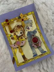 種村有菜 30周年記念展 神風怪盗ジャンヌ 3点 チャーム ロザリオ