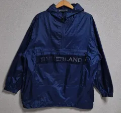 実寸 オーバーサイズ XL ) ティンバーランド ヴィンテージ WHO フーディー Anorak（アノラック） ウォームアップ ウィンドブレーカーのサムネイル