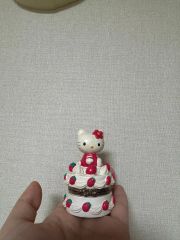 サンリオ ハローキティ ミミィ 30周年 30th 天使 陶器製 小物入れ