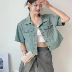 ヴィンテージ デニム 半袖 Tシャツ ジャケット