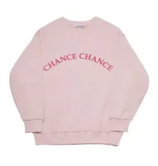 CHANCECHANCE(チャンスチャンス) ピンク スウェット S ピンク CHANCECHANCE ロゴ (交換不可)のサムネイル