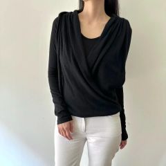 seed and soil オーガニックコットンラップトップス seed and soil オーガニックコットンラップトップス - メルカリ