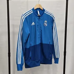 レアル マドリード adidas トラック ジャケット ブルー L (D29309)