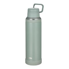 [핸들 첨부·보온 보냉·식세기 대응] 서모스 수통 진공 단열 휴대용 머그잔 1.5 L 애쉬 그린 운반에 편리한 캐리 루프 부드럽게 마실 수 있는 풀이드 테크 구조 JOY-1500 ASGma 0b6c5ee5