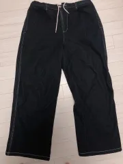 マークエム バルーン デニム パンツ XL インディゴデニム