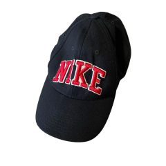 90sビンテージNIKE刺繍ロゴswooshつば裏緑キャップハトメメタルボタン