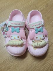 マイメロ ファー付きサンダル クロックス風 Mサイズ ドンキ限定 - メルカリ