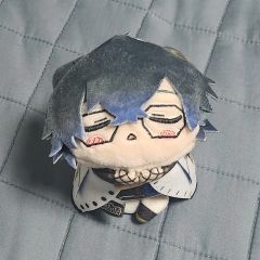 ぬい服 バブーシュカ ヘッドドレス 水色 白 星 にじまるっと ちび