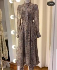 24ss CELINE 花柄シルクワンピース フローラルデザイン - メルカリ