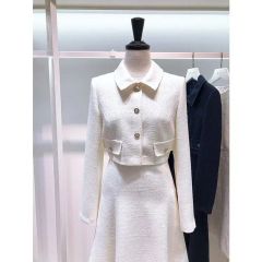 2026ss完売品【René 】DM掲載定価80000円ツイードカーディガン38
