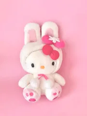 レトロキティー 目うさぎキティー 北海道キティー ハローキティぬいぐるみ レトロ人形 うさぎキティー