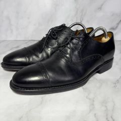 Santoni サントーニ ビジネスシューズ 24.5 内羽根 ストレートチップ