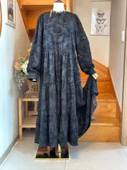 ☆美品☆ PERNA 総柄ロングワンピース（縦S横S） - メルカリ