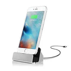 【新品】 Ceavis【CEAVIS】iPhone 充電スタンド iPhoneケーブル 同期 スタンド usb ケーブル付き 置くだけ充電 データ転送 iPhone XS Max, XS/XR/X /8 / 7 6 / SE / 5/ iPad 充電用スタ 1