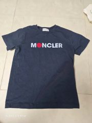 MONCLER ジュニア Tシャツ ロゴワッペン 刺繍 140cm 10A 紺 - メルカリ