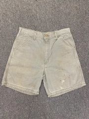 き*こ様 USA製 Carhartt ペインターショーツ W35 グリーン 古着 - メルカリ