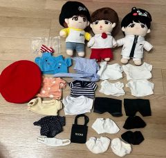 パクボゴムぬいぐるみ 15cm 人形本体と衣装セット - メルカリ