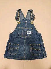 キッズ buddy Lee ストレッチ デニム サロペットスカート 70