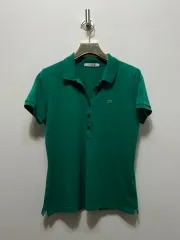 ラコステ レディース ピケ半袖Tシャツ S