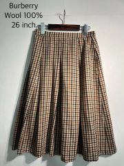 希少✦80s90s オールドBURBERRYチェックスカート Barlonジップ - メルカリ