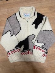 ほぼ未使用 90s ビンテージ カウチンセーター 90年 ヴィンテージ