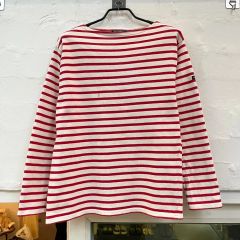 定価2.2万 新品 LENO BASQUE SHIRT 0 レッド ホワイト - メルカリ