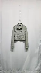 DKNY クロップド アウター (薄カーキ)のサムネイル